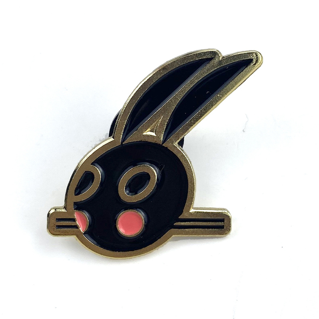 Vintage Bunny electrum Pin