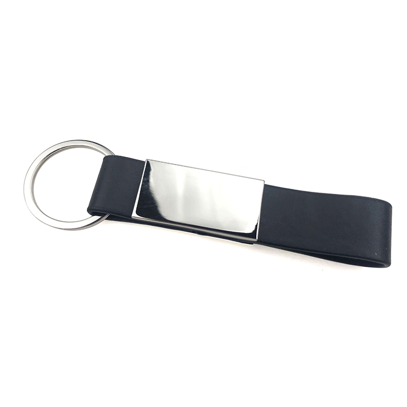 Teardrop Exquisitus Nappa Leather Keychain