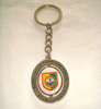 nativus Aluminium tormentarii metallum keychain