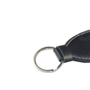 Oval elegans vegetabile sient Leather Keychain