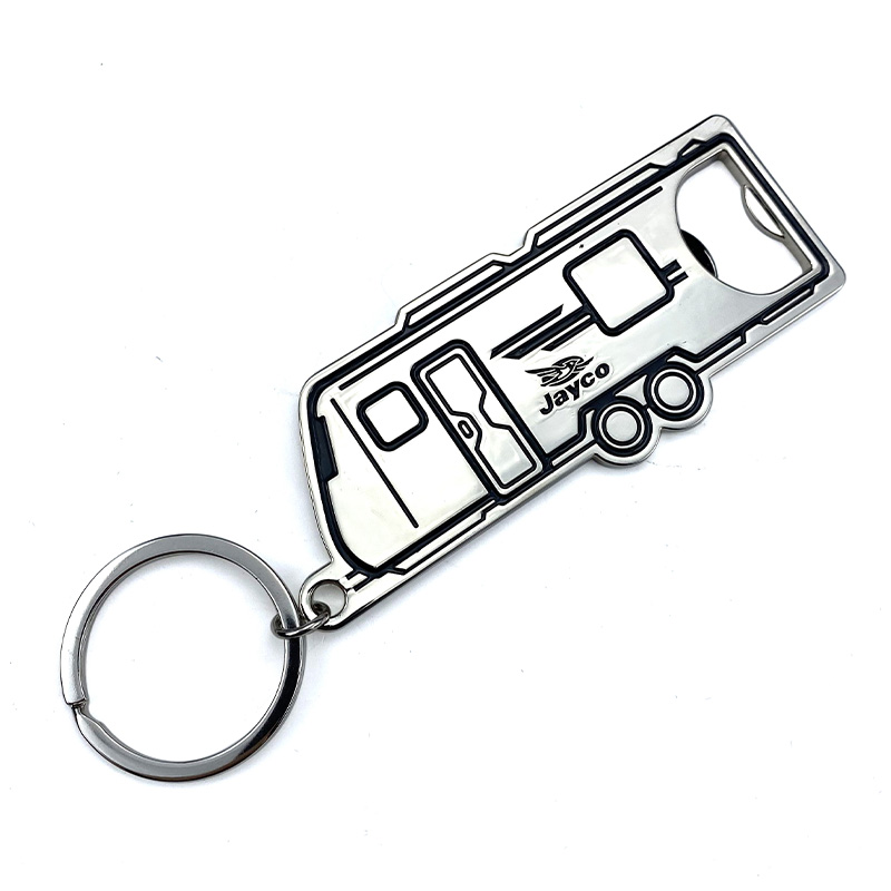 Bellus Aluminium Anime metallum keychain