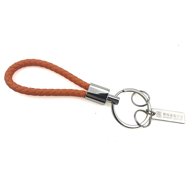 Teardrop Exquisitus Nappa Leather Keychain