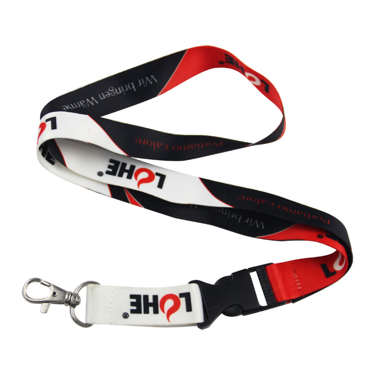 Polyester Custom Calor Translatio Lanyard pro Keys