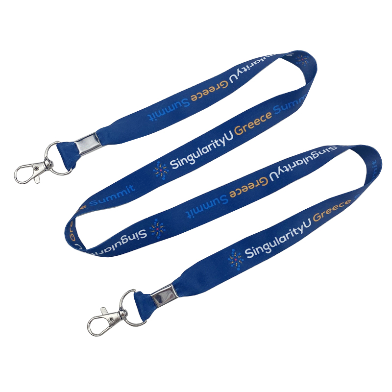 Collum Strap Polyester Calor translationis Lanyard pro Sublimatione