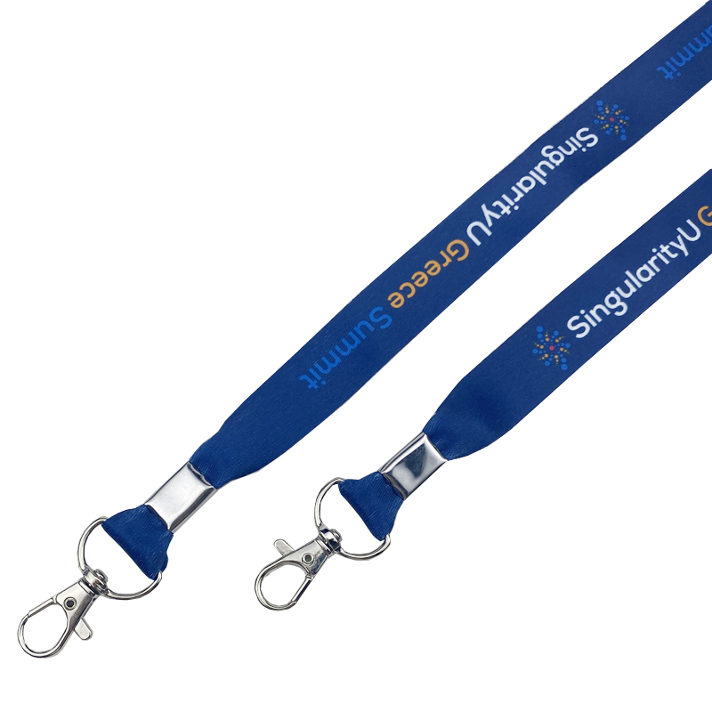 Collum Strap Polyester Calor translationis Lanyard pro Sublimatione