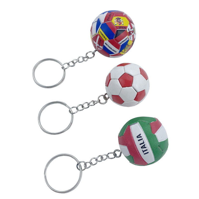 Recipe Mini Ball Keychain For Keys