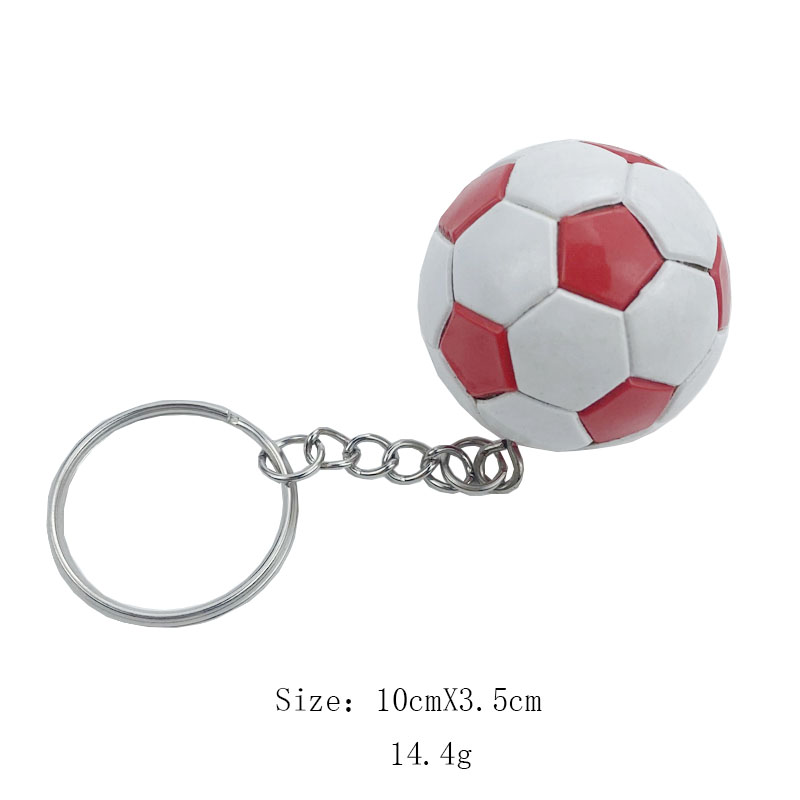 Leather Mini Ball Keychain pro Puella