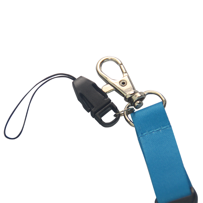 Satin customized Calor Transfer Lanyard for Keys