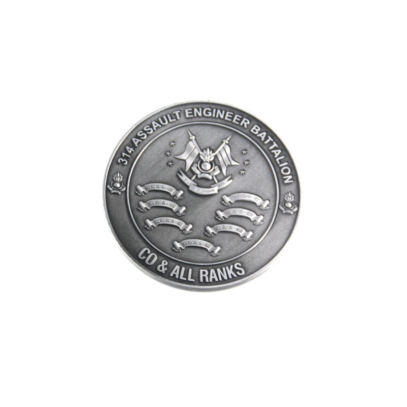 Promotional 3D Logo Metal provocare Coin