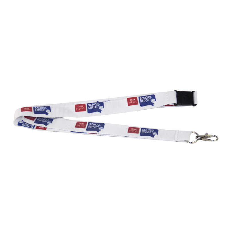 Roll customizable Polyester Lanyard pro Sublimatione