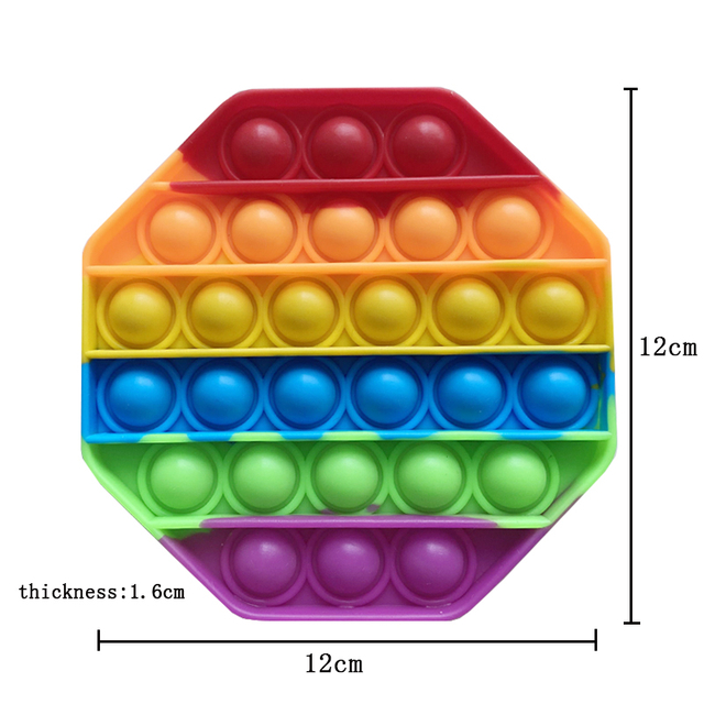 Bulla Sensoria Suspendisse Reliever Learning Silicone Toy ventilabis Pop It