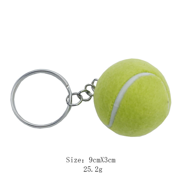 Stuff Tennis Ball Keychain Gift