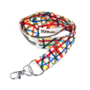 Collum Nylon Caloris Transfero Lanyard ad Promotio Gift