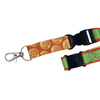 Acupictura Eco-amica Polyester Lanyard ad Promotionem