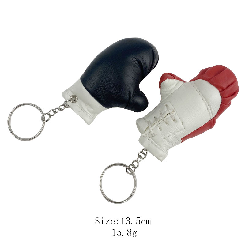 Bellus Purgamentum pugilatu Glove Keychain enim Gift