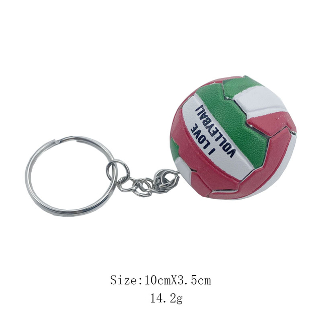 Leather Mini Ball Keychain pro Puella