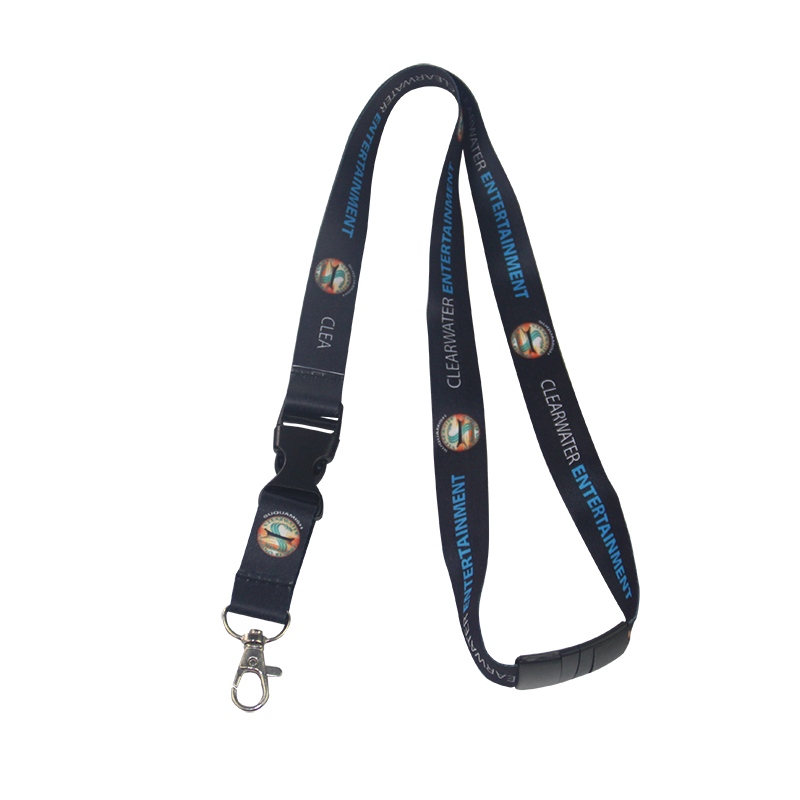 Printing customized Calor Transfer Lanyard for Guys