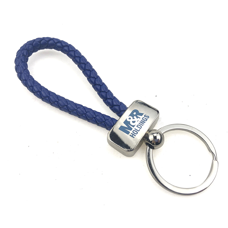 Stella informibus Fashionable Top-grano Leather Keychain