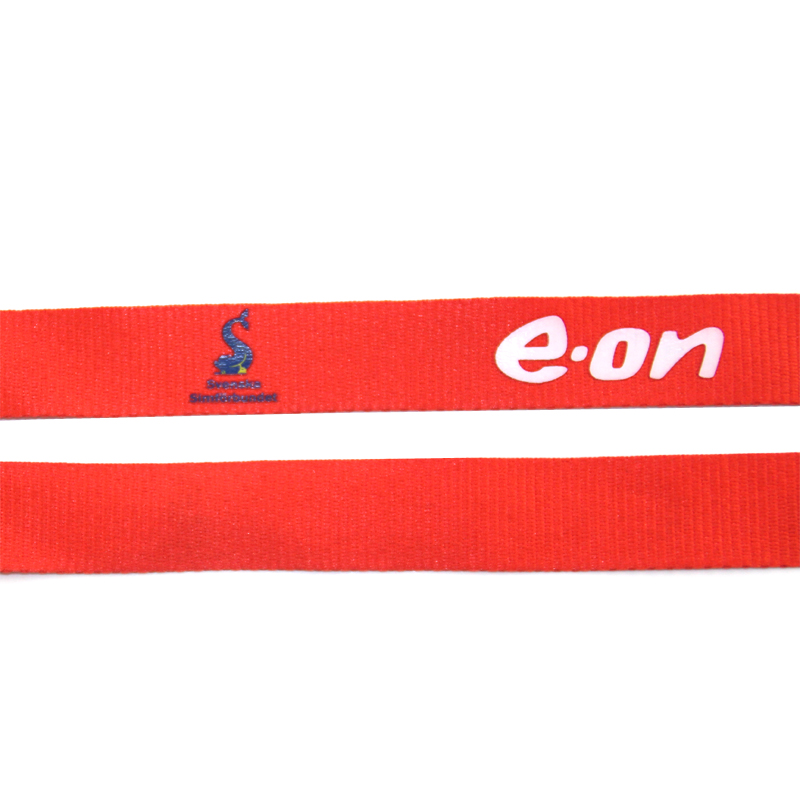 Promotio Custom Polyester Lanyard pro Sublimatione