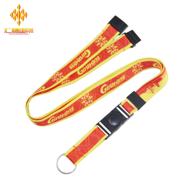 Satin Polyester æstus Transfer Lanyard pro Keys