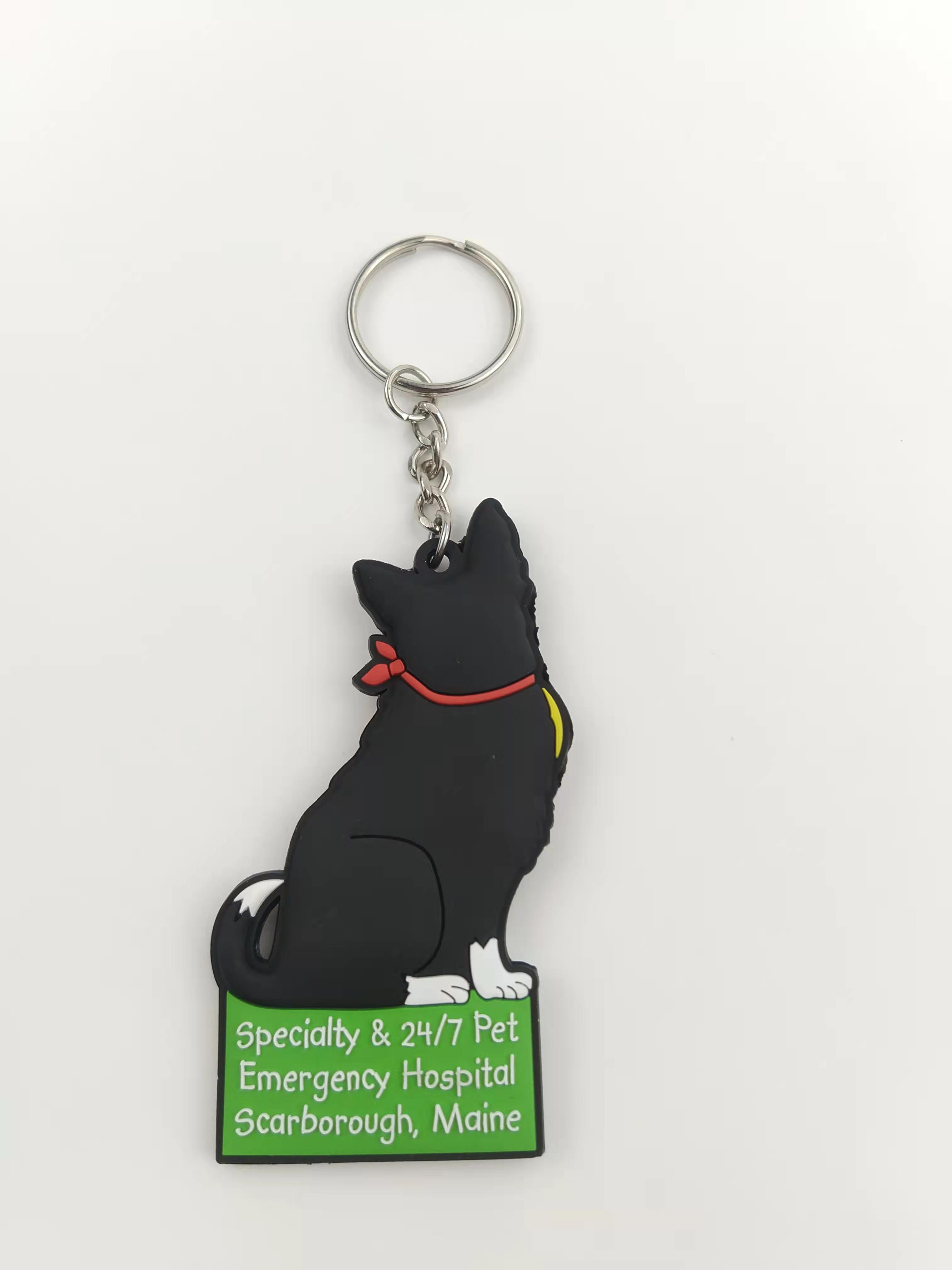 Rubberized Event Memorabilia Small Pvc Keychain