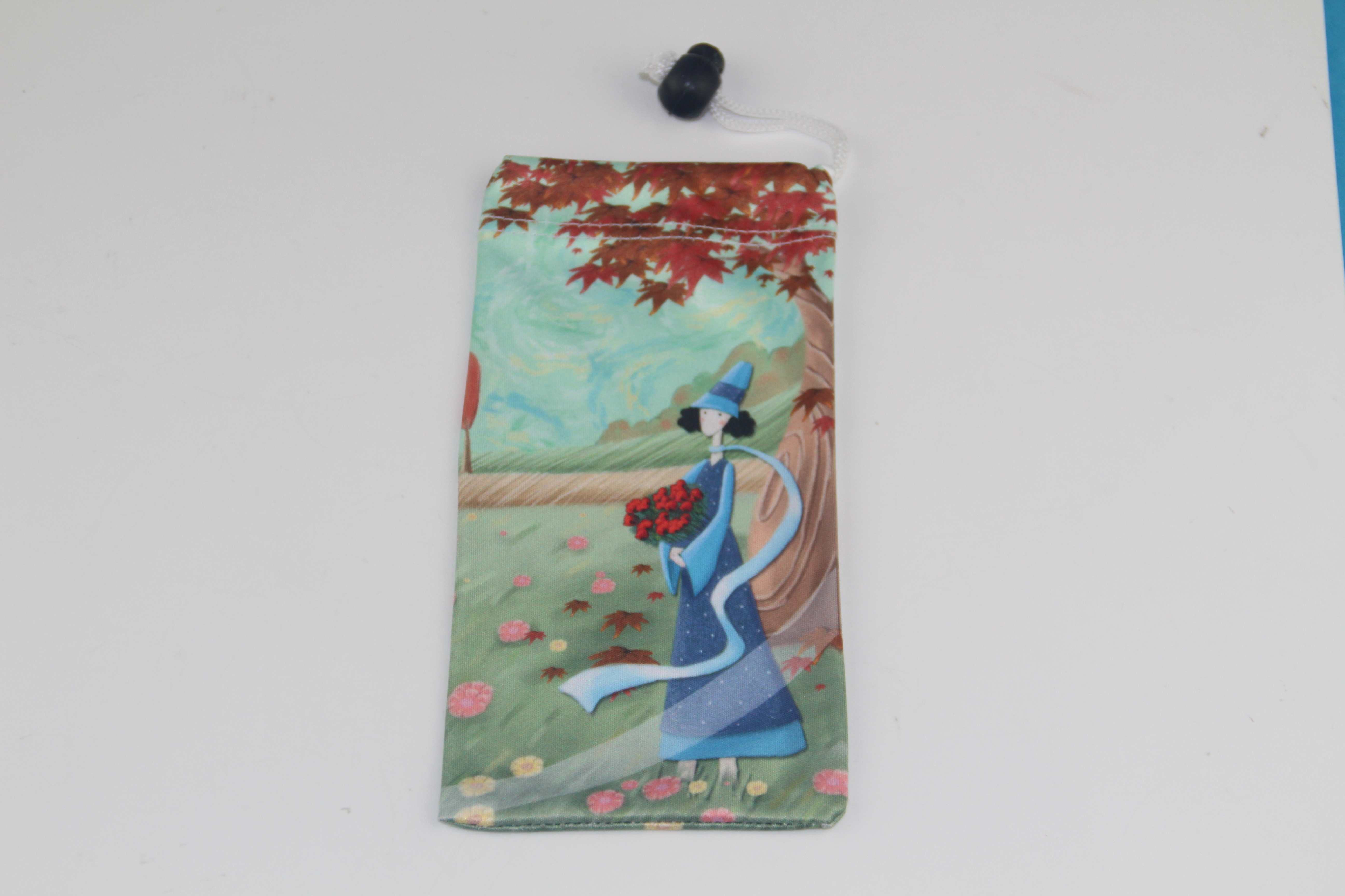 Custom Fabric Packing Flat Pouches Bag for Gift