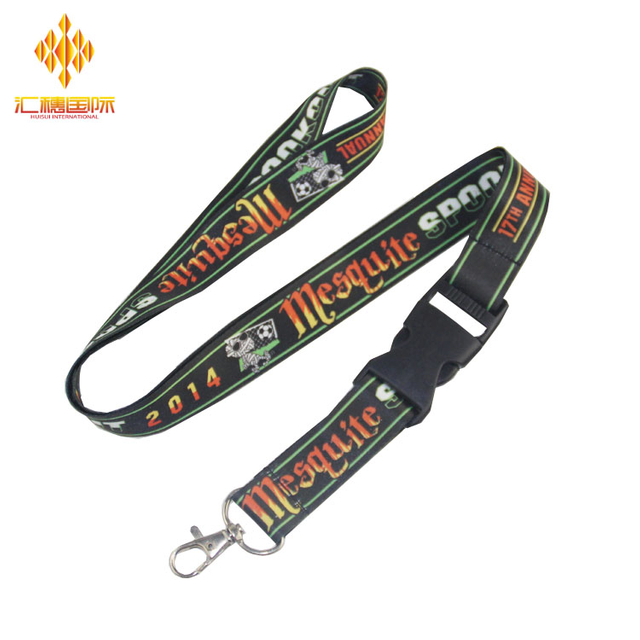 Privatum Quality Polyester Lanyard ad sarcinas Cingulum