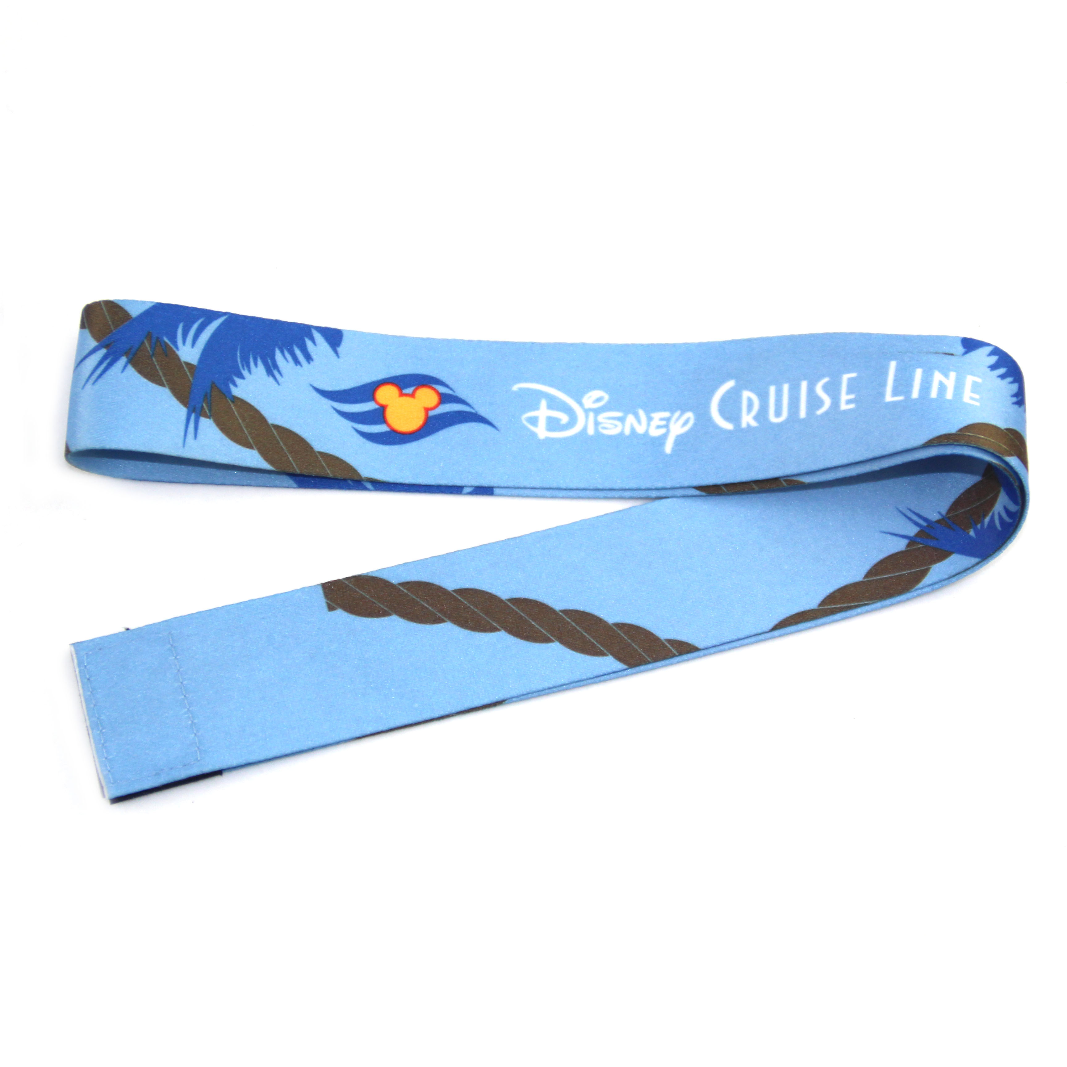 Ribbon Fusce Polyester Lanyard ad Card