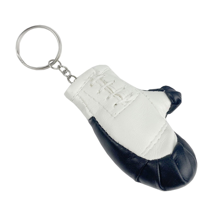 Cheap Pu Boxing Glove Keychain For Promotional Gift