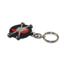 IMPERVIUS dies natalis praesens Chunky Pvc Keychain