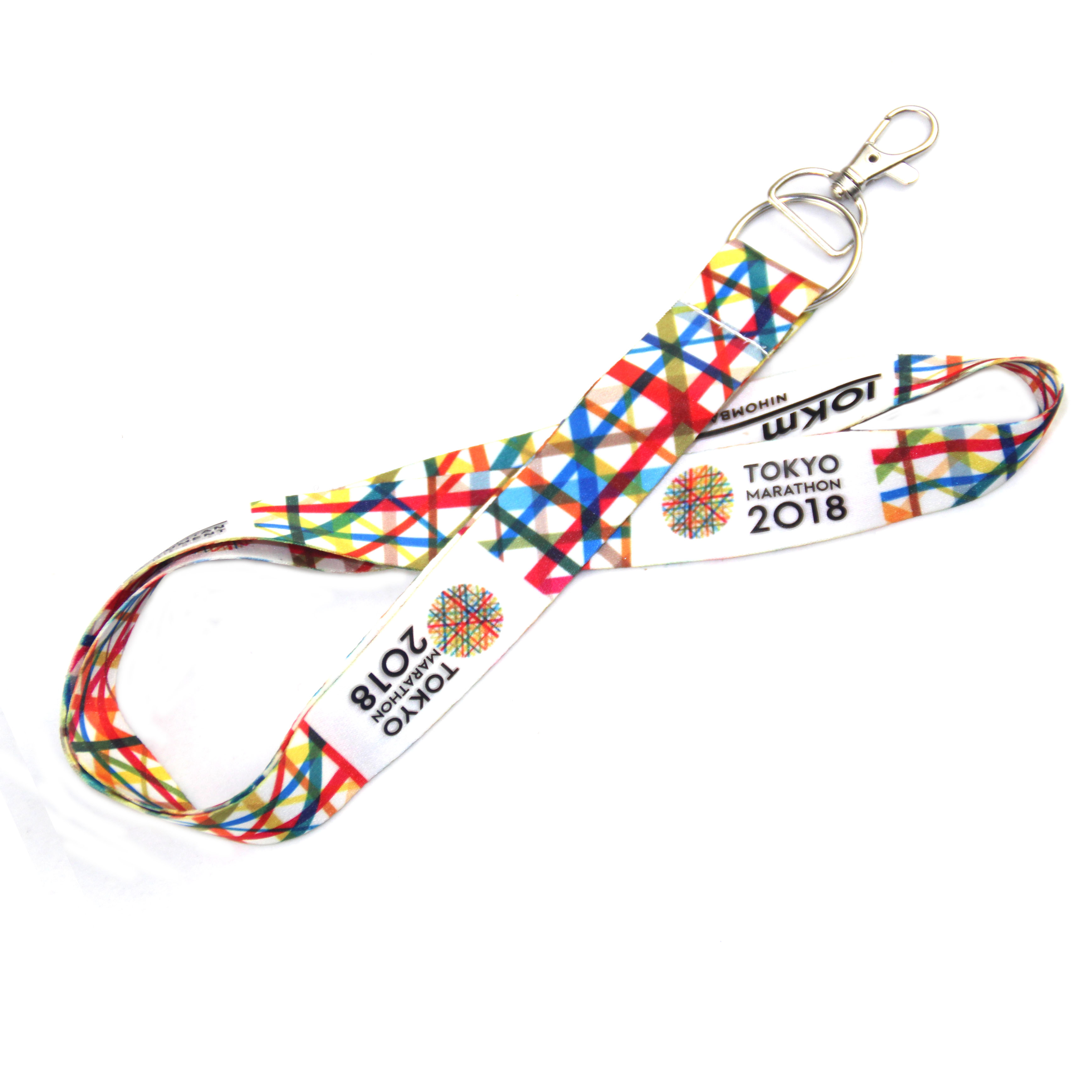 Collum Nylon Caloris Transfero Lanyard ad Promotio Gift