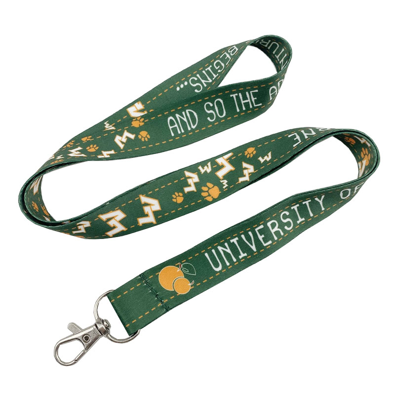 Custom Cotton heat Transfer Lanyard for Sublimation