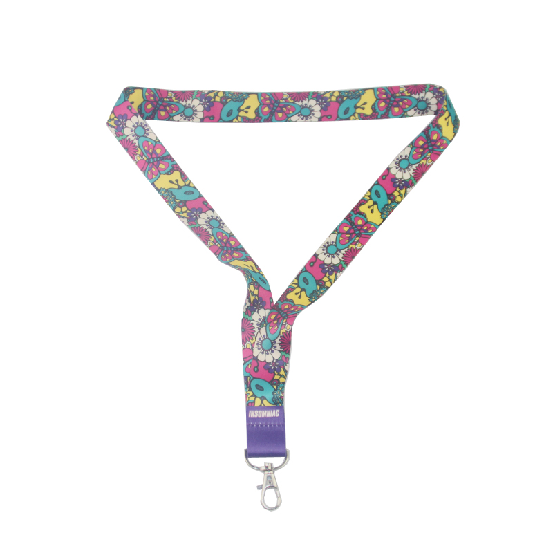 Blank Eco-amica Polyester Lanyard ad sarcinas Cingulum