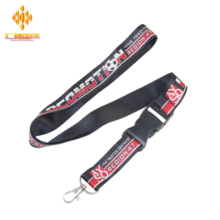 sublimationem polyester lanyard