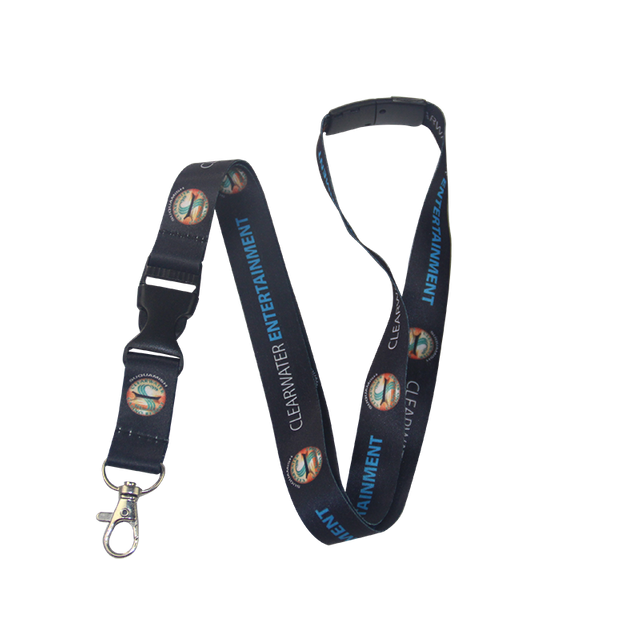 Printing customized Calor Transfer Lanyard for Guys