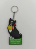 Rubberized Event Memorabilia Small Pvc Keychain