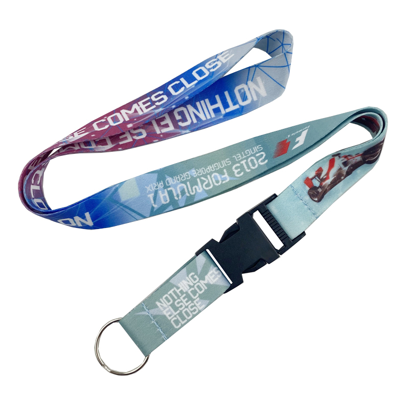 Collum Strap Sericum Caloris Transfer Lanyard ad Promotio Gift