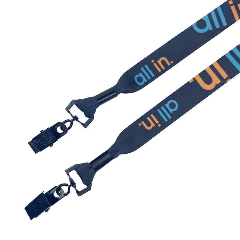 Collum Strap Polyester Calor translationis Lanyard pro Sublimatione