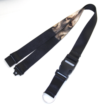Collum Strap OEM Polyester Lanyard ad Promotio