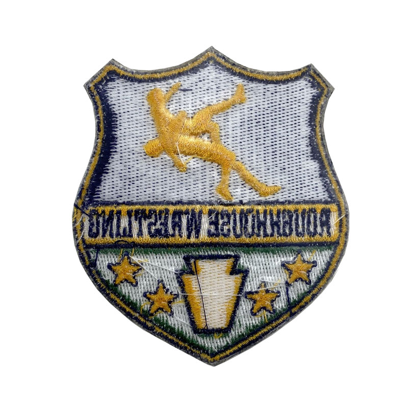 Rhoncus Brand Logo Embroidery Patch pro Vestis