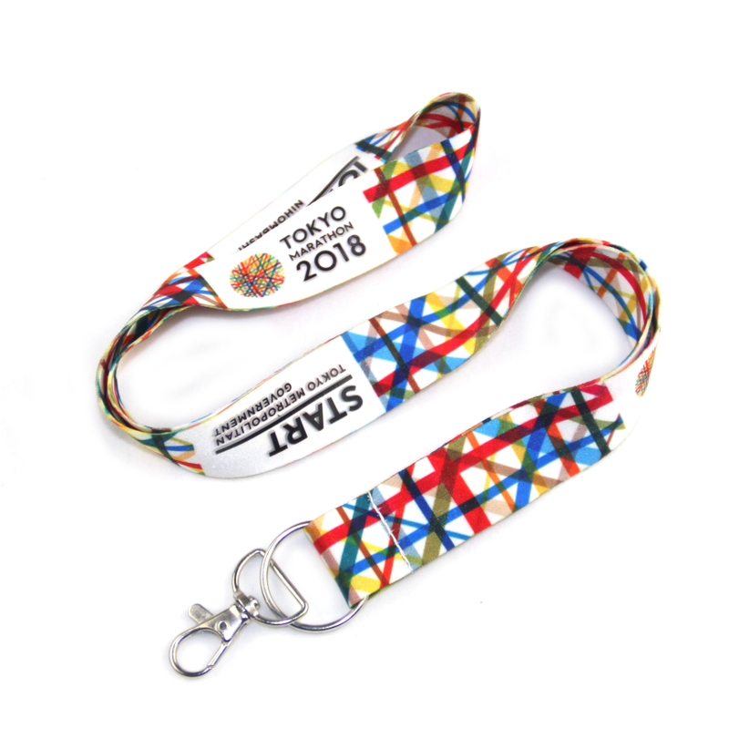 Collum Nylon Caloris Transfero Lanyard ad Promotio Gift