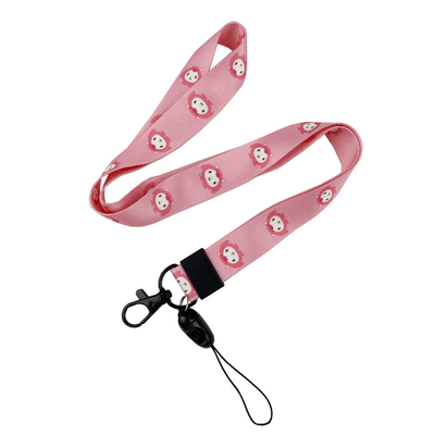 Printing sericum Caloris Transfer Lanyard ad Promotio Gift