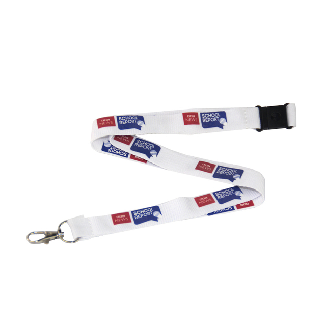 Roll customizable Polyester Lanyard pro Sublimatione