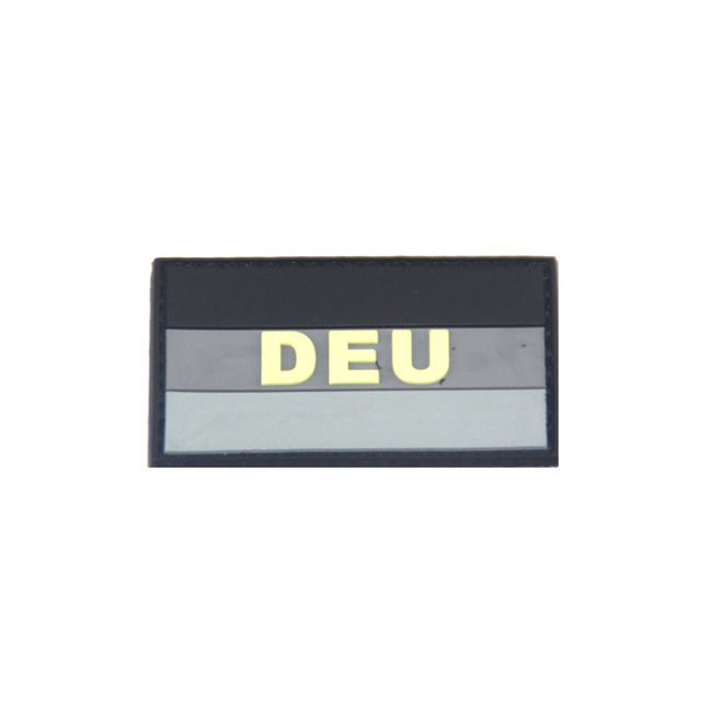 High Quality Black Pvc Patch for Liberi